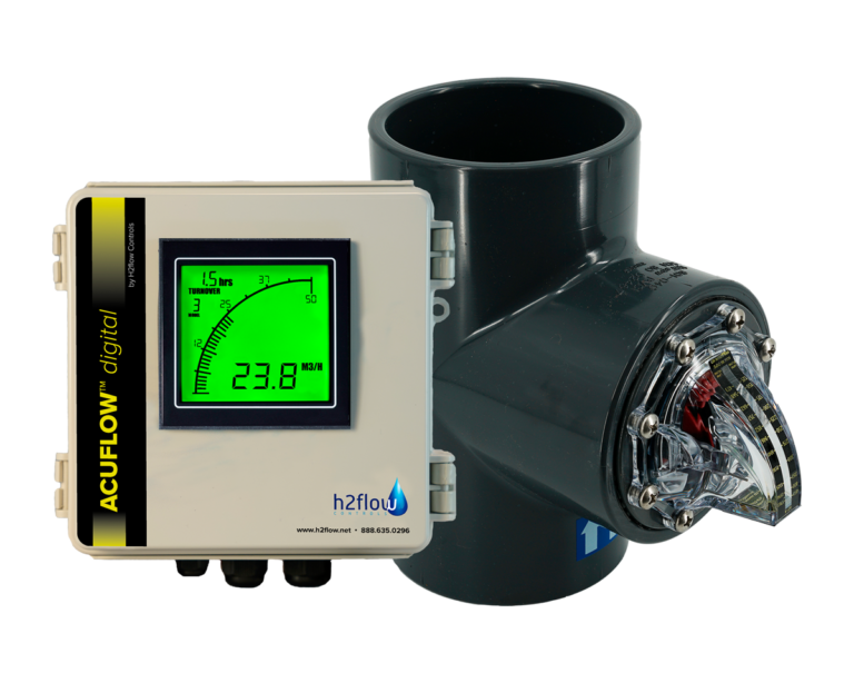 Digital Industrial Flow Meter